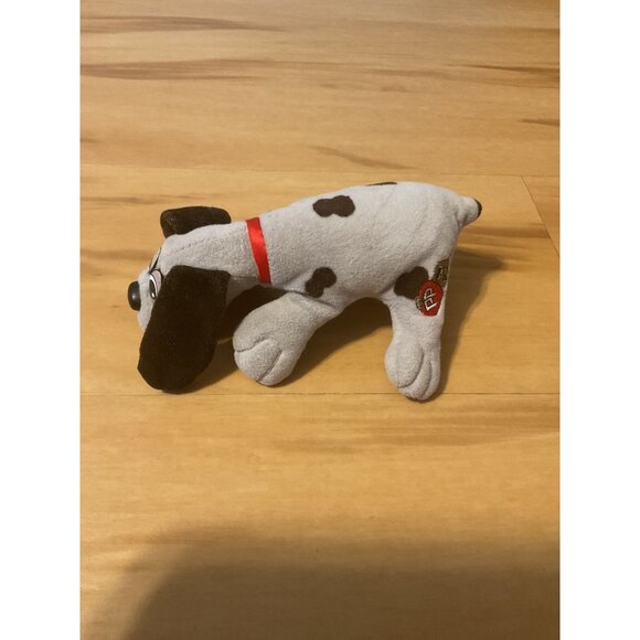 Tonka Pound Puppies Plush Dog Stuffed Animal Toy Gray With Black Spots - Picture 2 of 6